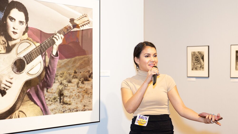 Opening Reception of Museum's 2019 Holiday Exhibitions on December 13, 2023  Photo by Javier Gonzalez